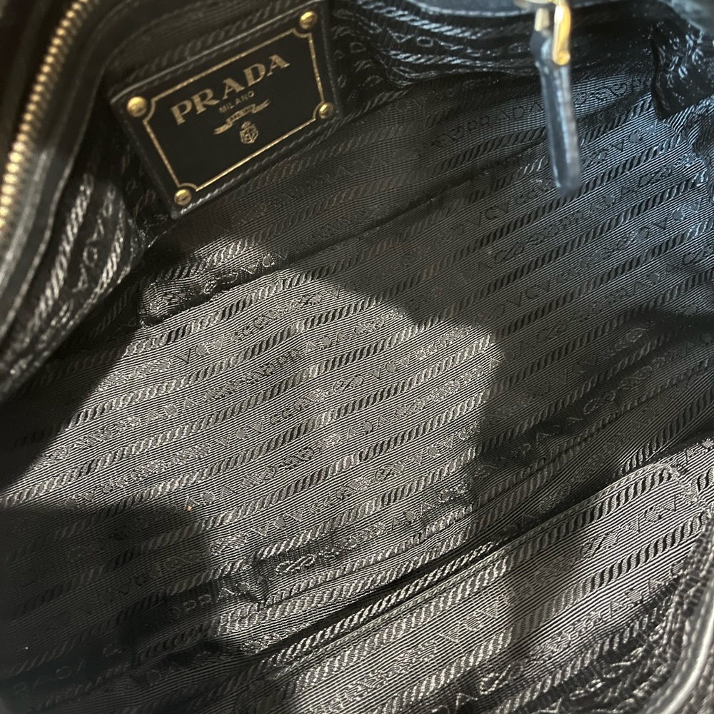 PRADA Black Nylon 2Way Bag - Picture 11 of 16